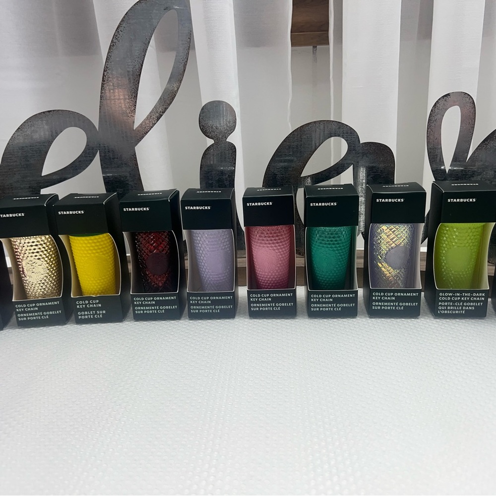 Starbucks keychains new